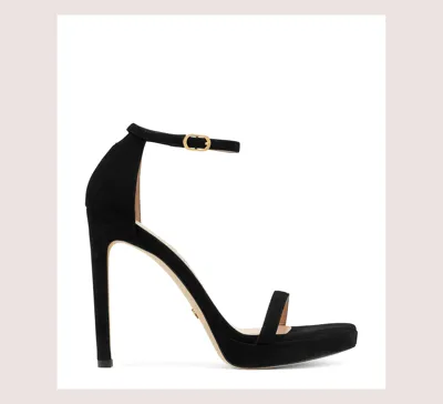 Stuart Weitzman Nudist Disco Trending: Platforms In Black