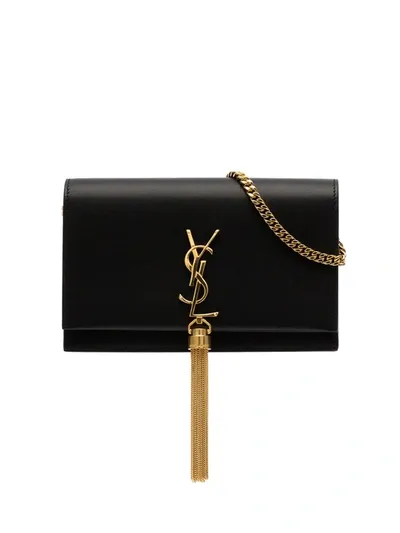 Saint Laurent Kate Black Cross-body Wallet