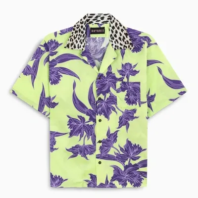 Havanii Yellow Shirt With All-over Print