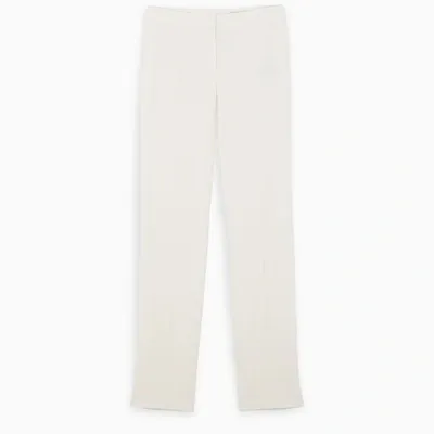 Alexander Mcqueen White Regular Trousers