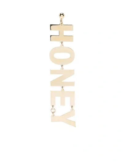 Honey Fucking Dijon Honey Single Earring In Gold