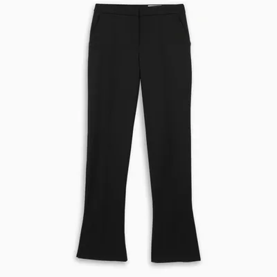 Alexander Mcqueen Black Regular Trousers