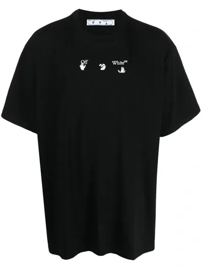 Off-white Black Marker Short-sleeve Over T-shirt