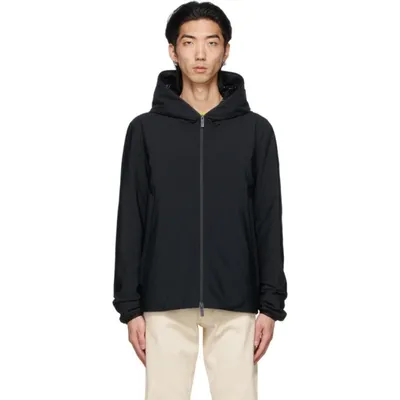 Moncler Lioret Zip-fastening Jacket In Schwarz