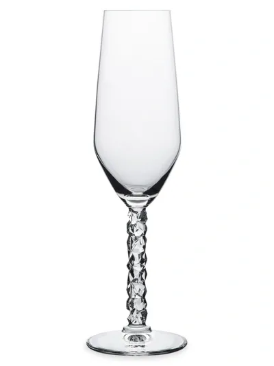 Orrefors Carat Collection Champagne Glass - Set Of 2 In Clear