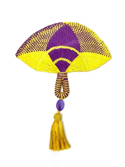 Ara Sunwear Plum Purple Hand Fan