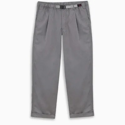 Gramicci Grey Belted Pleated Trousers