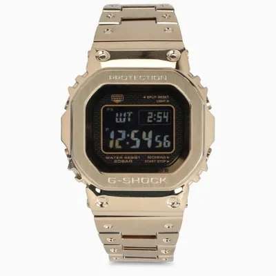 Casio G-shock Gold Tone Steel G-shock Watch In Yellow