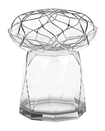 Orrefors Bloom Vase, High In Clear