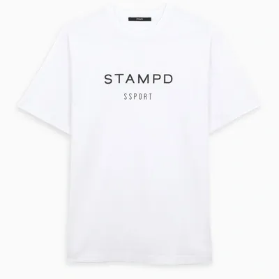 Stampd White  Ssport-print T-shirt