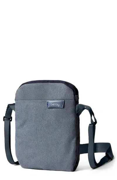 Bellroy Heiq V-block City Water Resistant Crossbody Pouch In Basalt