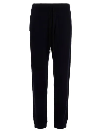 Ferragamo Wool Joggers In Black