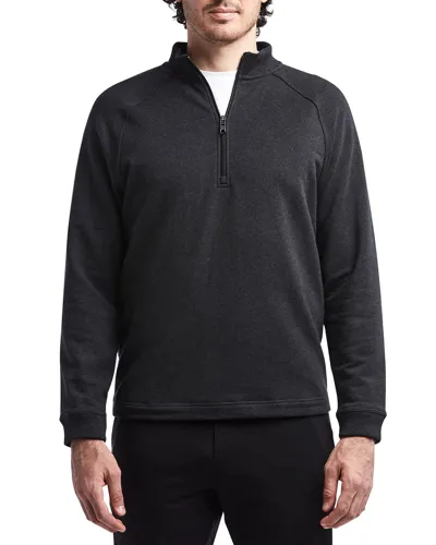 Public Rec Men's Mid-weight French Terry 1/2-zip Sweatshirt In Heather Charcoal