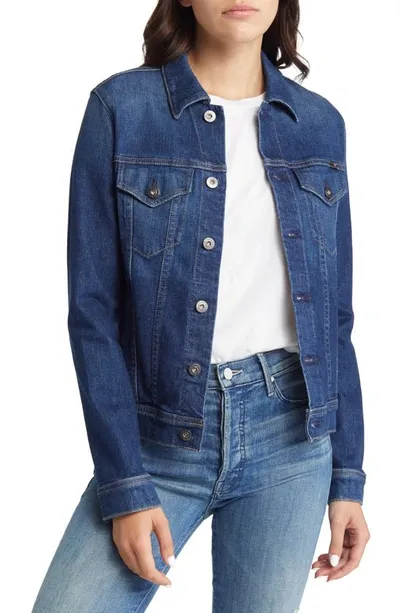 Ag Denim Jacket In Alliance In Easy Street