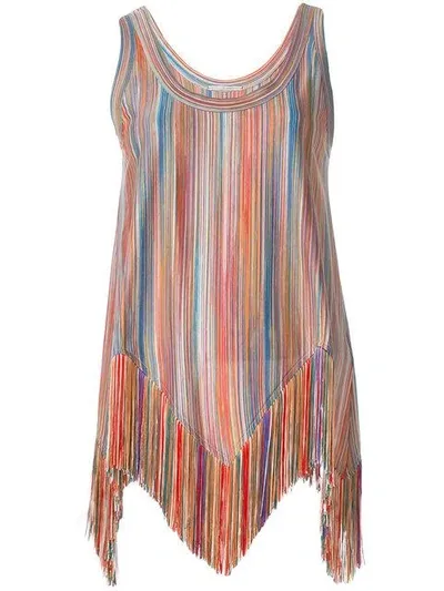 Marco De Vincenzo Gestreiftes Top In Multicolour