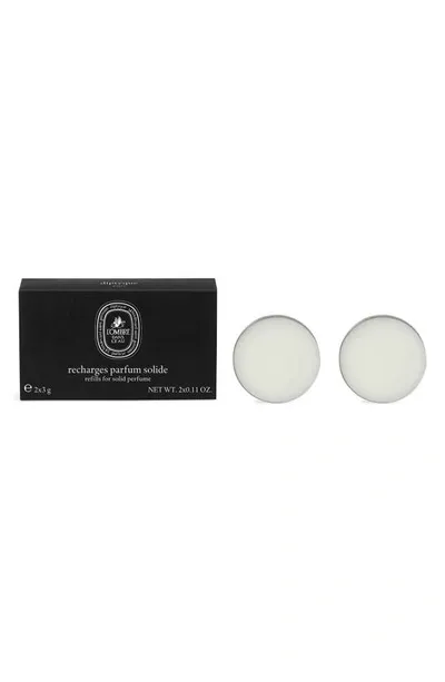 Diptyque L'ombre Dans L'eau Solid Parfume Refulls In Refill