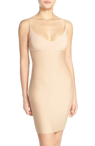 Commando Two Faced Tech Control Full Slip In Nude