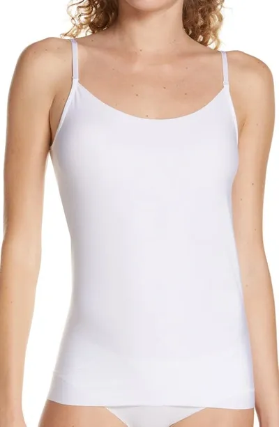 Commando Butter Scoop Neck Spandex Camisole In White