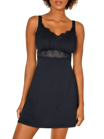 Cosabella Talco Curvy Chemise Nightie, Black