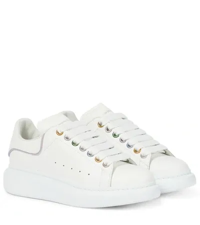 Alexander Mcqueen Women's Total White Oversize Sneakers