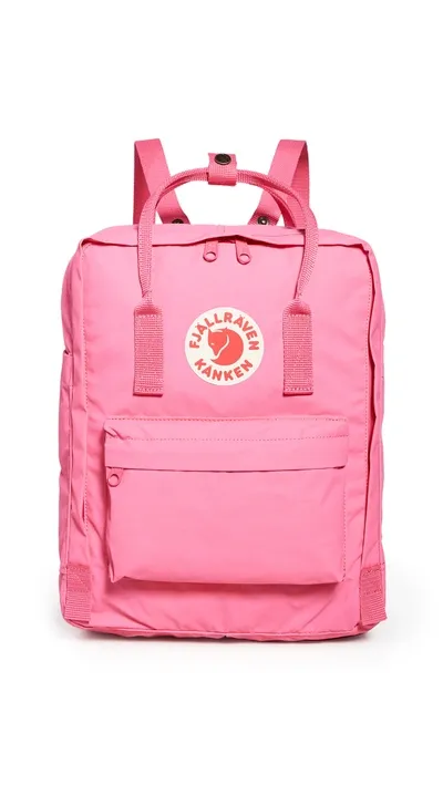 Fjall Raven Kanken Backpack In Flamingo Pink