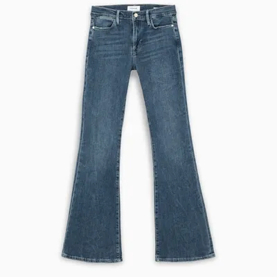 Frame Blue Le High Flare Flare Jeans In Light Blue