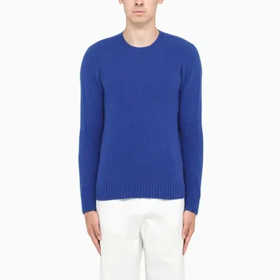 Drumohr Bright Blue Wool Sweater