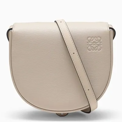 Loewe Beige Heel Small Cross-body Bag In White