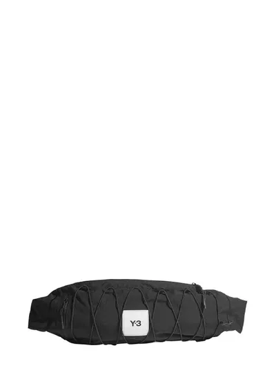 Y-3 Mens Black Crossbody Slingbag