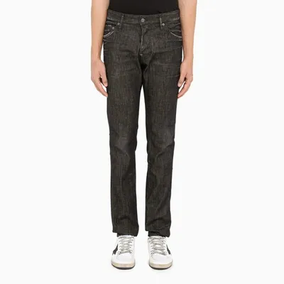 Dsquared2 Black Cool Guy Slim Jeans