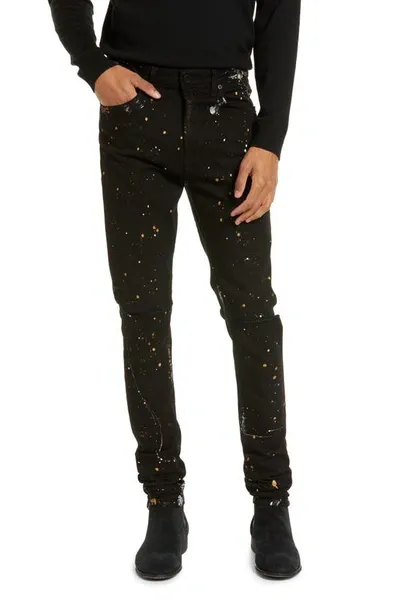 Monfrere Men's Soho Distressed Noir Denim Pants In Soho Noir