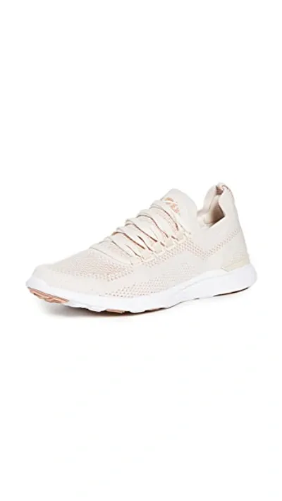 Apl Athletic Propulsion Labs Techloom Breeze Sneakers In Nude