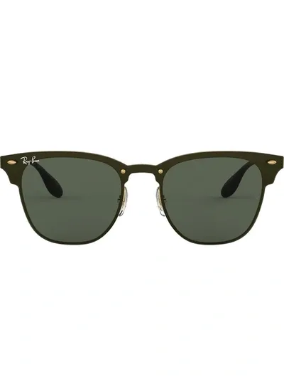 Ray Ban Ray-ban Sunglasses, Rb3576n 47 Blaze Clubmaster In Green Classic