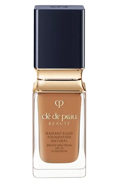 Clé De Peau Beauté Radiant Fluid Natural Foundation In B60 (deep Tan Beige With Cool Rosy Beige Undertones)