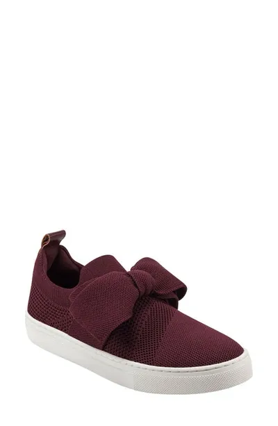 Bandolino Women's Bryce Slip On Sneakers Women's Shoes In Wine