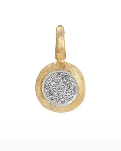 Marco Bicego 18k White & Yellow Gold Jaipur Diamond Pave Pendant