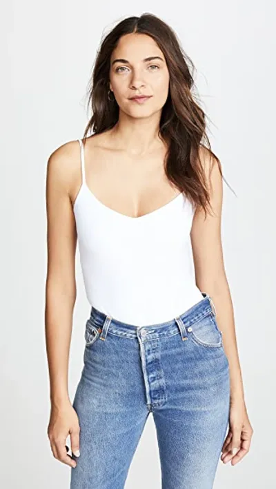 Susana Monaco Very V-neck Camisole Top In Sugar