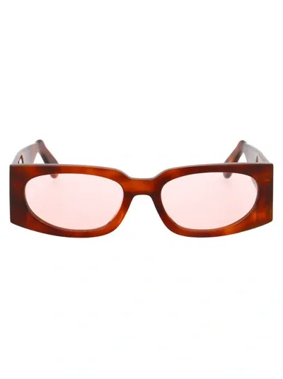 Gcds Gd0016 Sunglasses In Neutrals