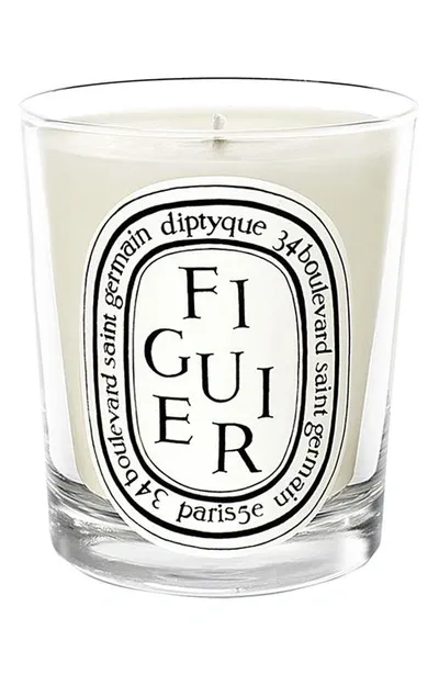 Diptyque Figuier (fig) Scented Indoor & Outdoor Candle, 6.5 oz In Clear Vessel