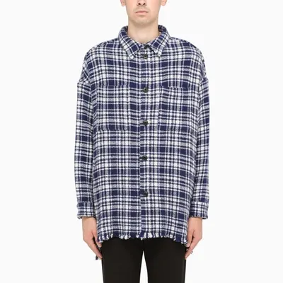 Destin Blue/white Checked Anna Shirt In ["blue"/ "multicolor"/ "white"]