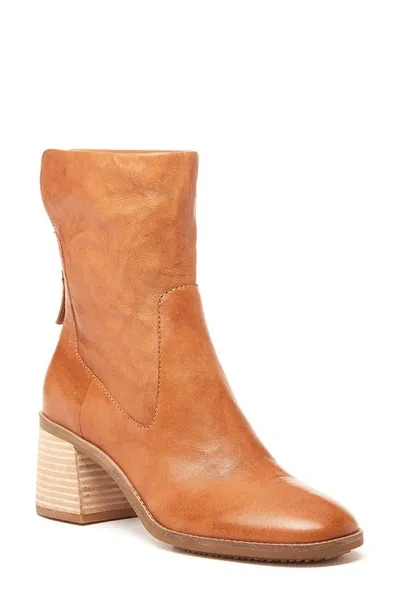 Kelsi Dagger Brooklyn Island Block Heel Bootie In Fox