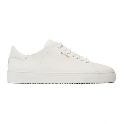 Axel Arigato Clean 90 Sneakers In White Leather