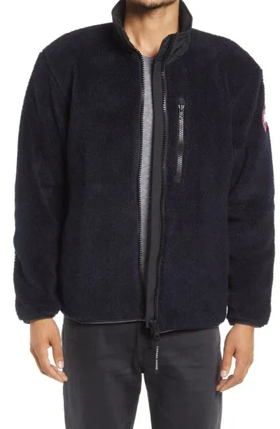 Canada Goose Kelowna Fleece Jacket In Black  