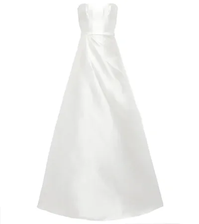 Alex Perry Bridal Abigail Strapless Gown In White