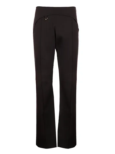 Jacquemus Le Draio Straight-leg Trousers In Black