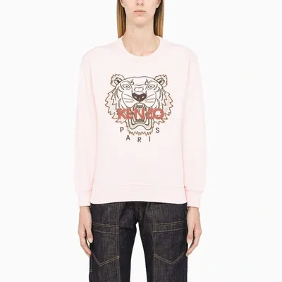 Kenzo Light Pink Sweatshirt With Print