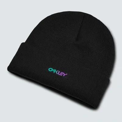 Oakley B1b Gradient Patch Beanie In Black