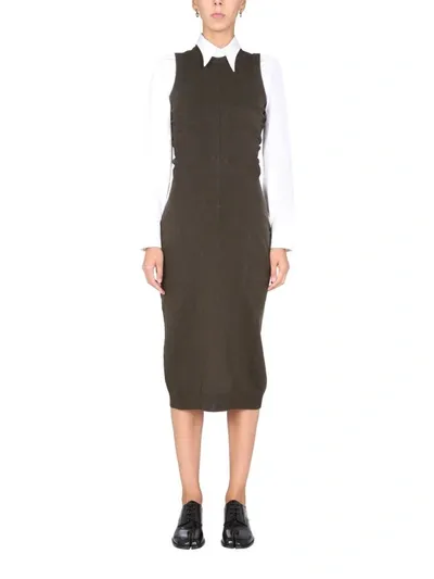 Maison Margiela Women's Brown Other Materials Dress