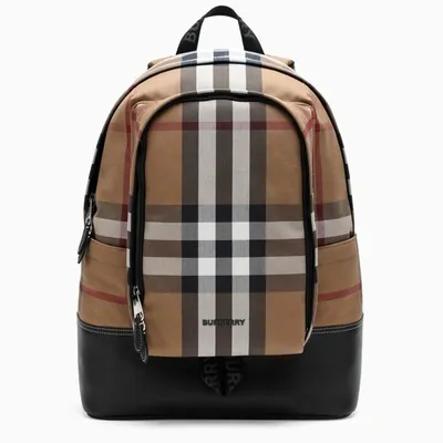 Burberry Brown Jack Medium Backpack