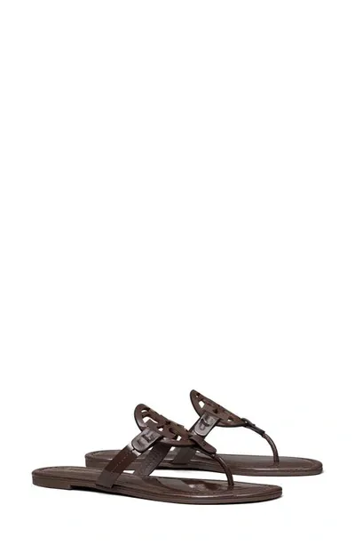 Tory Burch Miller Patent Sandal In Coconut